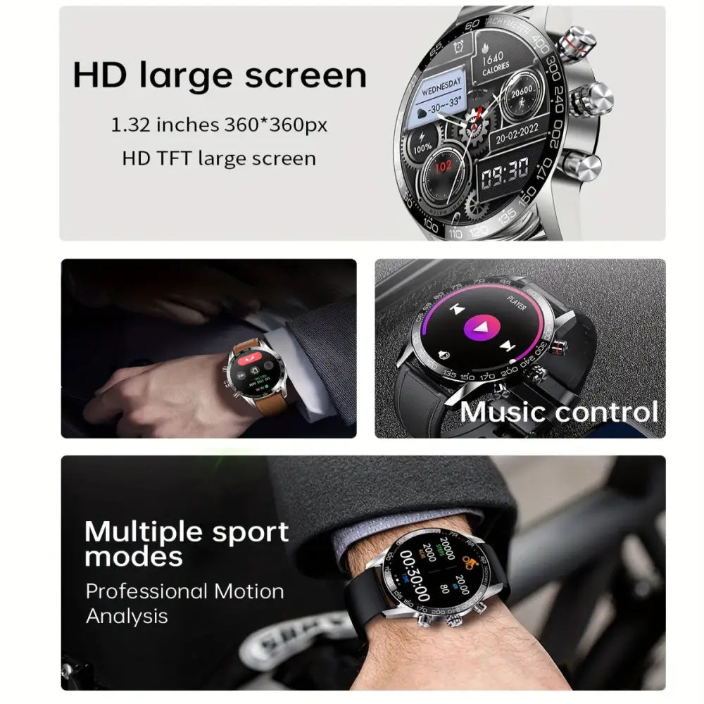 LIGE Smart Watch – Full Touch Screen with Multi-Sport Modes (10 colours available) Habicare