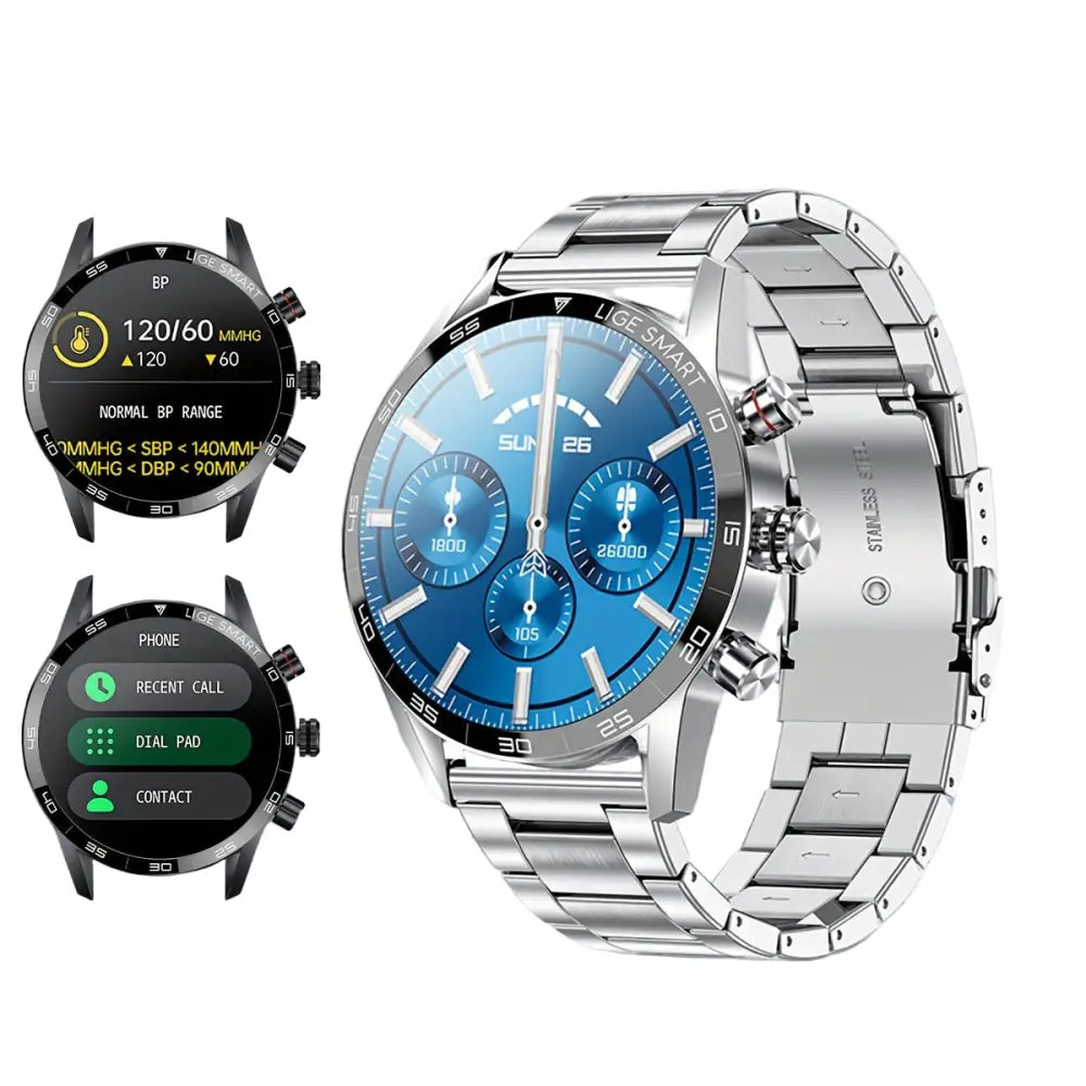 LIGE Smart Watch – Full Touch Screen with Multi-Sport Modes (10 colours available) Habicare
