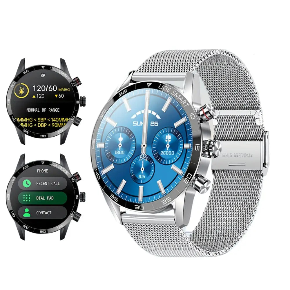 LIGE Smart Watch – Full Touch Screen with Multi-Sport Modes (10 colours available) Habicare