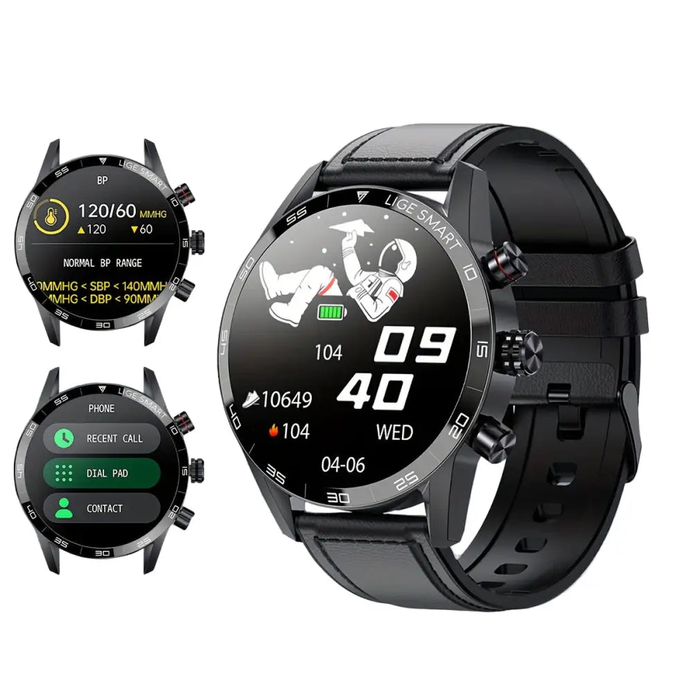 LIGE Smart Watch – Full Touch Screen with Multi-Sport Modes (10 colours available) Habicare