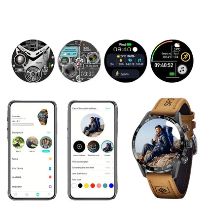 LIGE Smart Watch – Full Touch Screen with Wireless Calls (4 different types available) Habicare