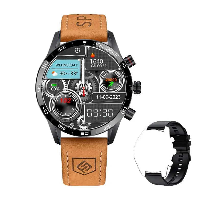 LIGE Smart Watch – Full Touch Screen with Wireless Calls (4 different types available) Habicare