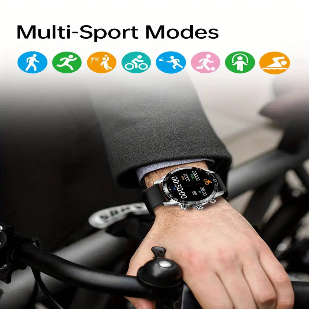 LIGE Smart Watch – Full Touch Screen with Wireless Calls (4 different types available) Habicare