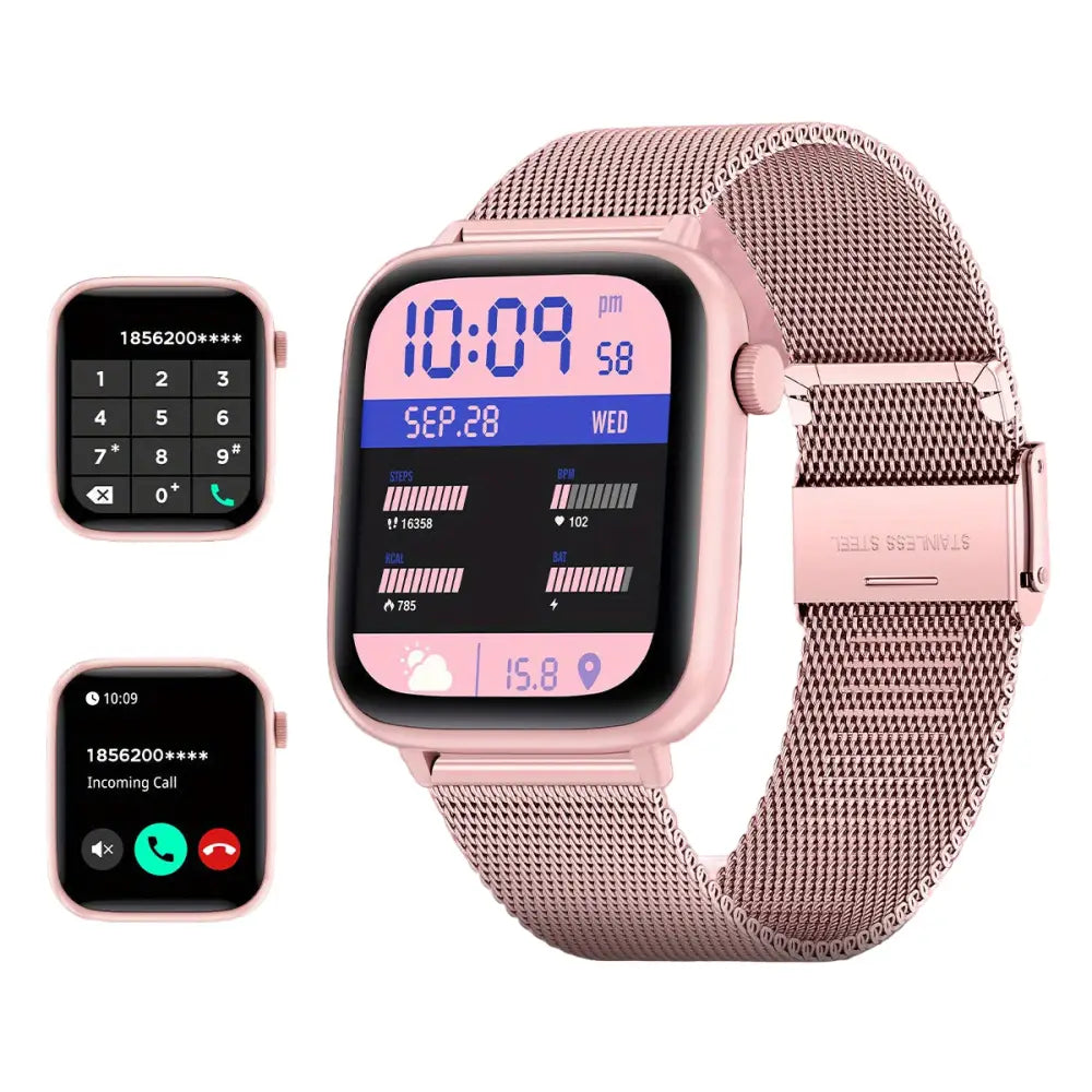 LIGE Smart Watch – HD TFT Screen, Wireless Calls, 128+ Sports Modes Habicare