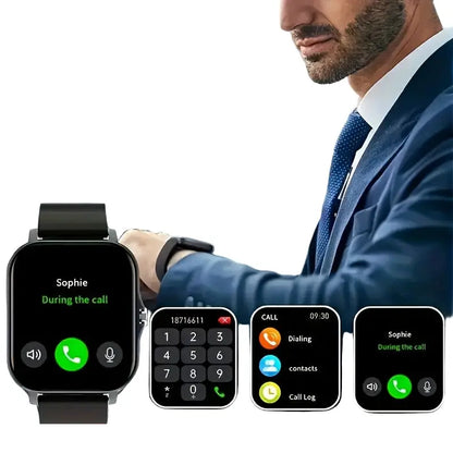 LIGE Smart Watch – Make/Answer Calls, Custom Wallpaper, Music Control (4 colours available) Habicare