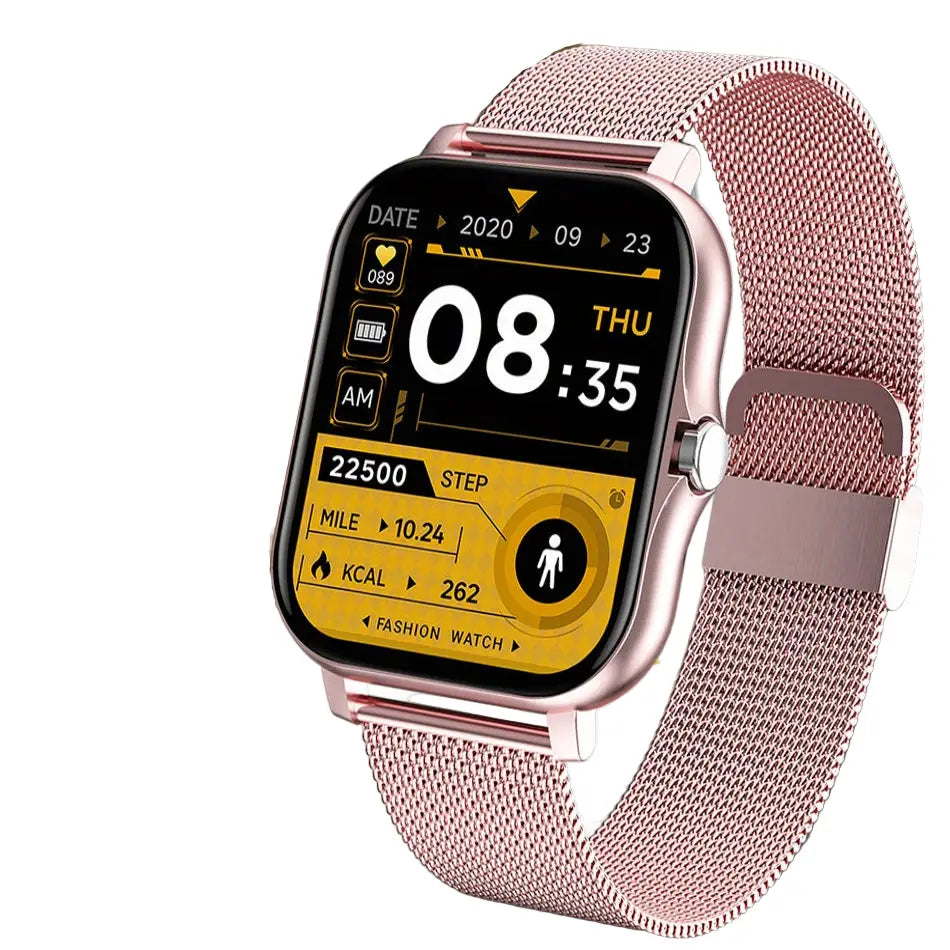 LIGE Smart Watch – Ultra-Thin Design with Wireless Calls (8 colours available) Habicare