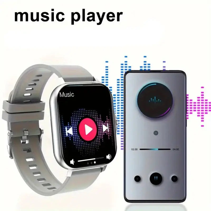 LIGE Smart Watch – Ultra-Thin Design with Wireless Calls (8 colours available) Habicare