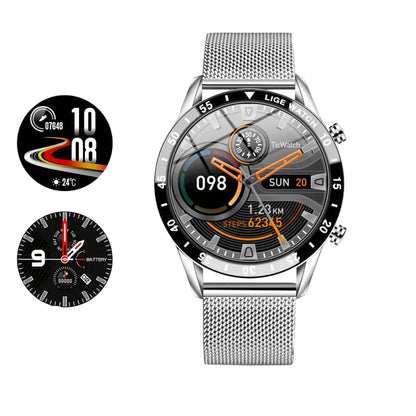 LIGE Smartwatch – Full Touchscreen with Call Management (4 types available) Habicare
