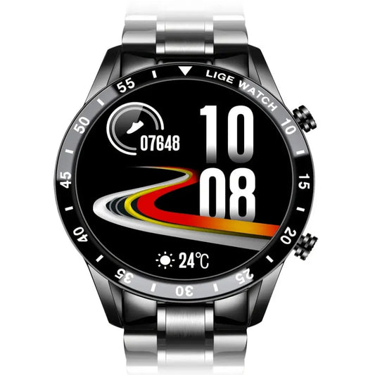 LIGE Smartwatch – Full Touchscreen with Call Management (4 types available) Habicare