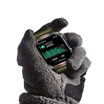 LIGE Smartwatch – HD Touch Display, Wireless Calls, Notifications, Pedometer & Long Battery Life Habicare
