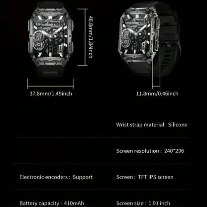 LIGE Smartwatch – Wireless Calling, 100+ Sports Modes, AI Voice (4 types available) Habicare