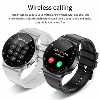 LIGE Sports Watch with Step Counter, Alarm, Wireless Calls, Weather Forecast (8 types available) Habicare