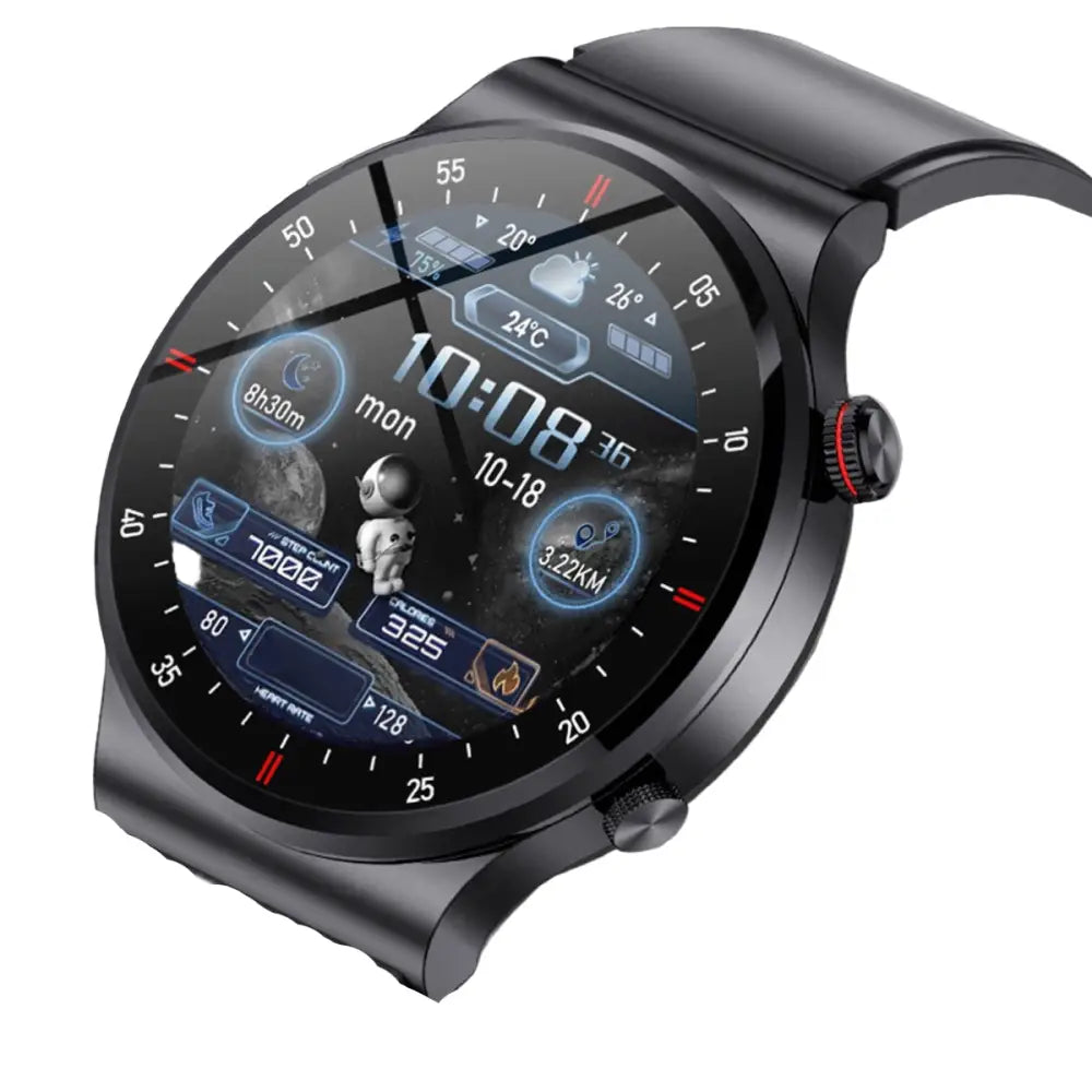 LIGE Sports Watch with Step Counter, Alarm, Wireless Calls, Weather Forecast (8 types available) Habicare