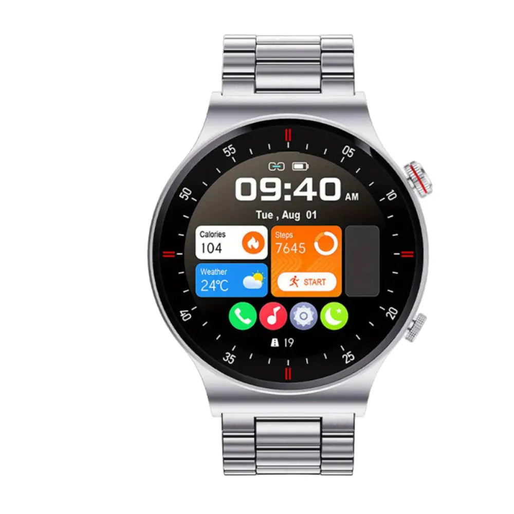 LIGE Sports Watch with Step Counter, Alarm, Wireless Calls, Weather Forecast (8 types available) Habicare