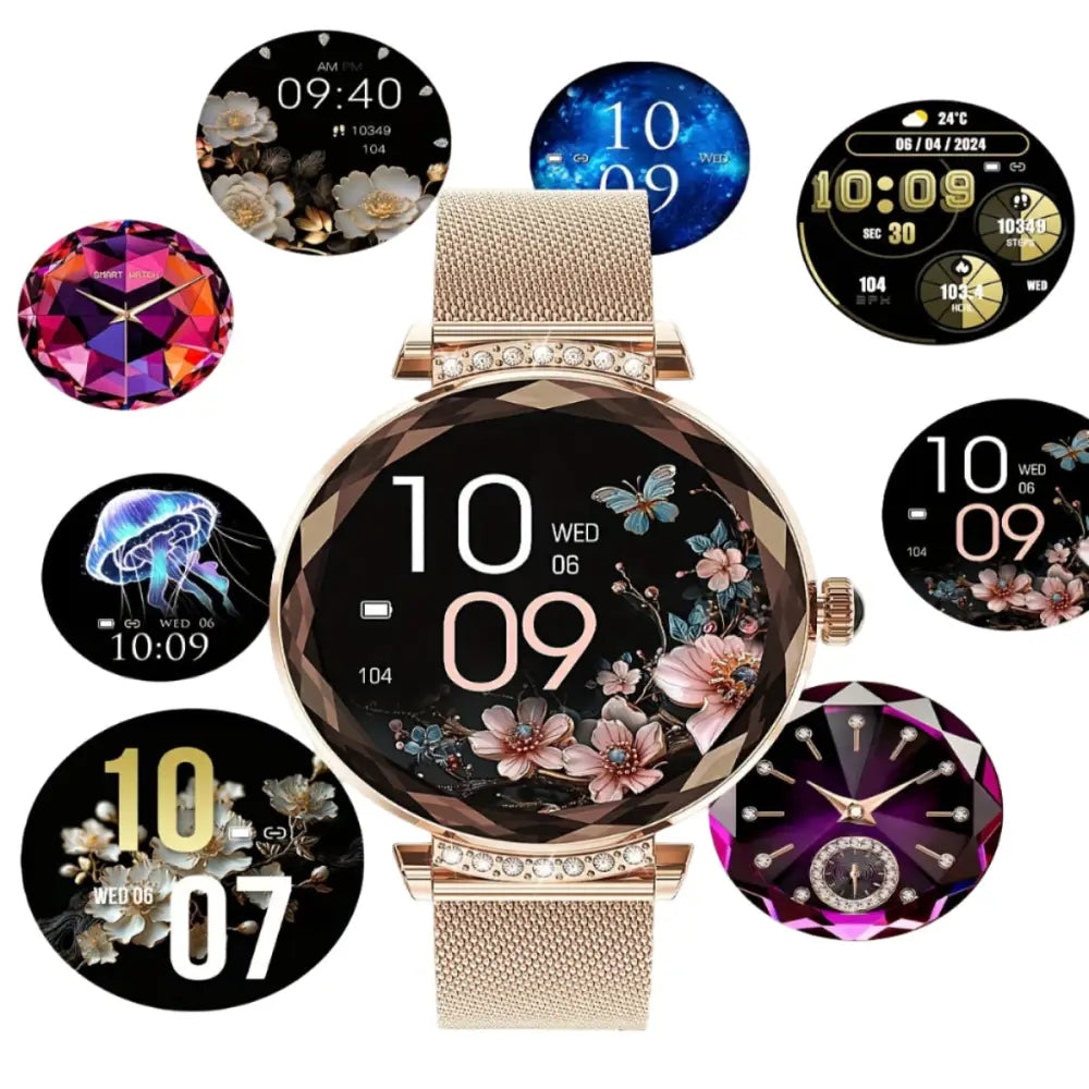 LIGE Women's Smart Watch – HD Display, Sports Tracker (2 colours available) Habicare