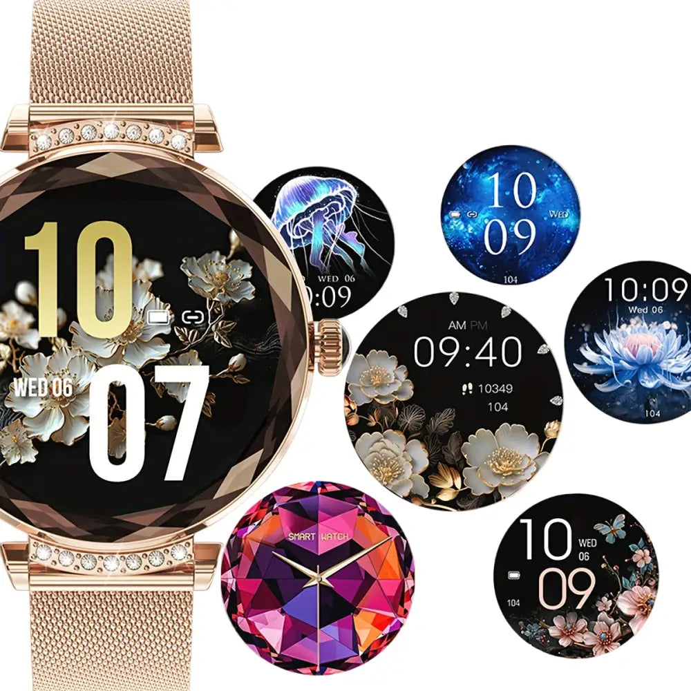 LIGE Women's Smart Watch – HD Display, Sports Tracker (2 colours available) Habicare