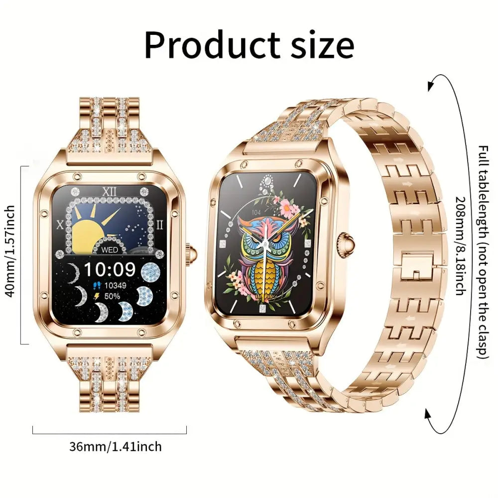 LIGE Women's Smartwatch – Full Touch Screen Habicare