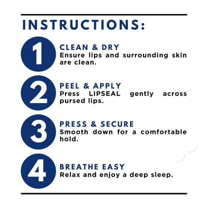 LipSeal™ - Premium Mouth Tape for Better Sleep - ShopHub