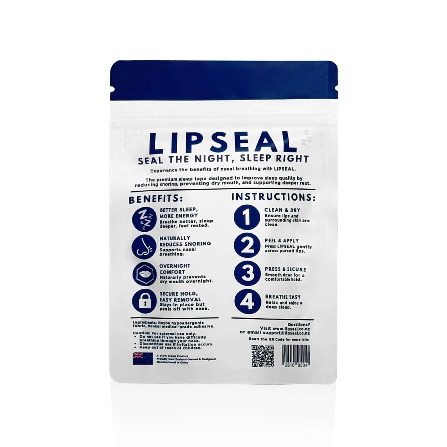 LipSeal™ - Premium Mouth Tape for Better Sleep - ShopHub