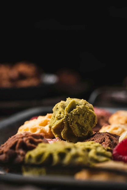 Lowrey Matcha Butter Cookies – Premium NZ Green Tea Treats