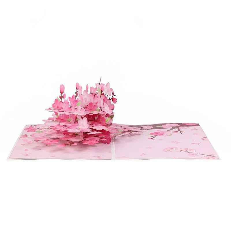 Lowrey Mother’s Day Peach Blossoms 3D Pop-Up Greeting Card