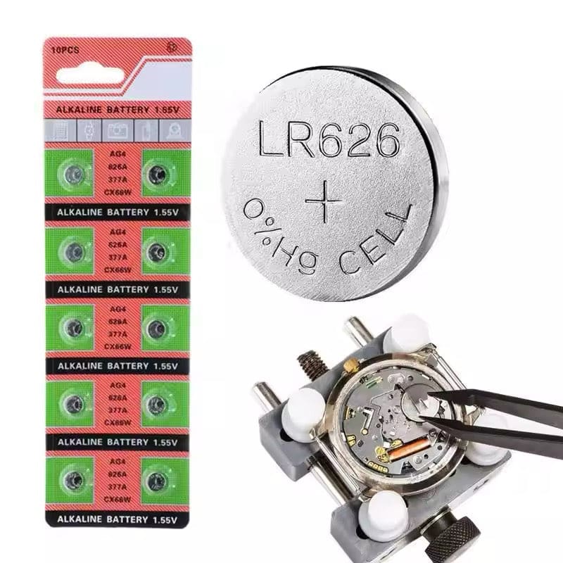 LR626 / AG4 Batteries (10 Pack) That Watch Shop