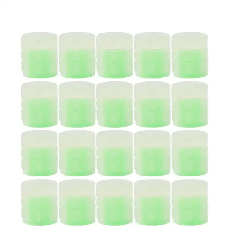 Luminous Fluorescent Tire Valve Caps Habicare