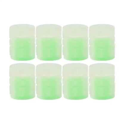 Luminous Fluorescent Tire Valve Caps Habicare