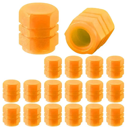 Luminous Fluorescent Tire Valve Caps Habicare
