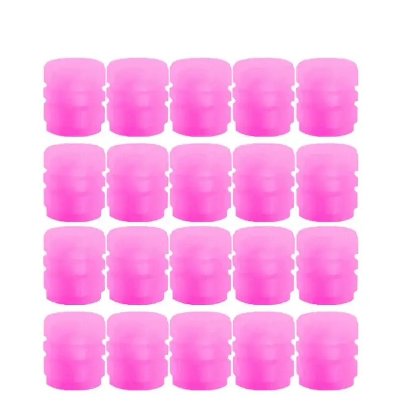 Luminous Fluorescent Tire Valve Caps Habicare