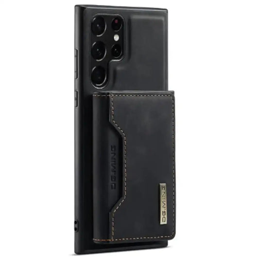 M2 Leather Case for Samsung (Black with wallet) Habicare