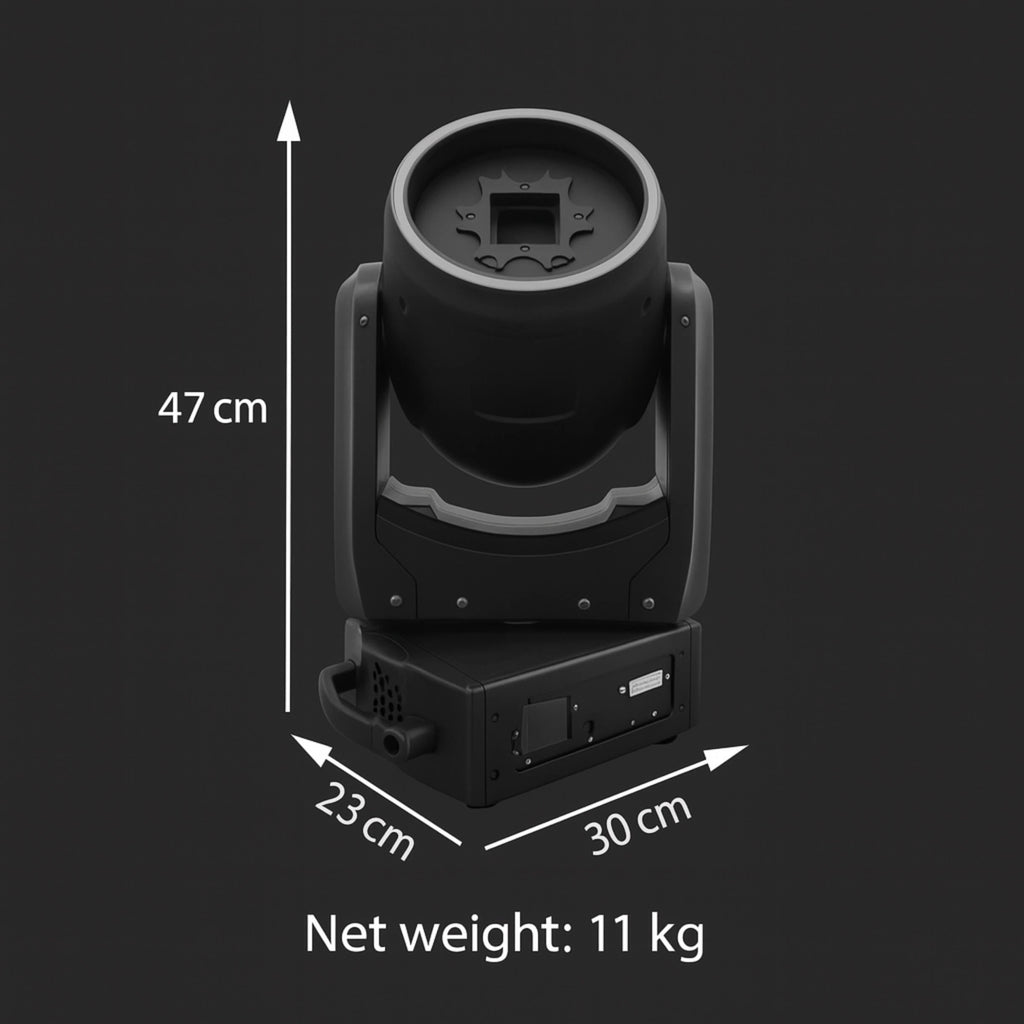 M20 5W/10W RGB Moving Head Laser Light with LED Halo for Bars Clubs Stage-2