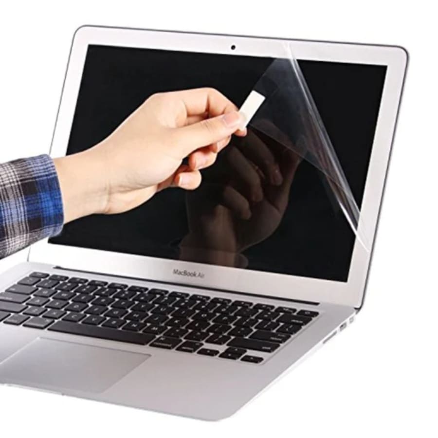 Hydrogel Screen Protector for MacBook (White/Black Polycarbonate, 2006–2009) 9eight5