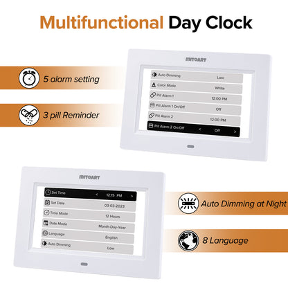 Enhance Daily Living with Our Large Display Digital Alarm Clock - Perfect for Seniors