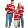Matching Family Christmas Sweaters | Red Holiday Pullovers