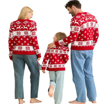 Matching Family Christmas Jerseys Habicare