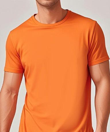Army green Mead's Supply & Equipment Outfitters casual short-sleeve crewneck T-shirt, solid color, comfortable fit.