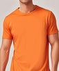 Army green Mead's Supply & Equipment Outfitters casual short-sleeve crewneck T-shirt, solid color, comfortable fit.