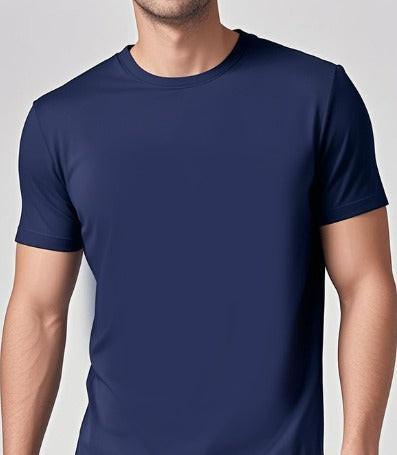 Army green Mead's Supply & Equipment Outfitters casual short-sleeve crewneck T-shirt with a solid design, perfect for everyday wear.