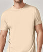 Army green Mead's Supply & Equipment Outfitters casual short-sleeve crewneck T-shirt, solid color, comfortable fit.