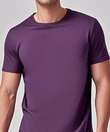Army green Mead's Supply casual short-sleeve crewneck T-shirt, solid color, comfortable fit for everyday wear.