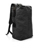 Waterproof canvas hiking backpack by Mead's Supply & Equipment Outfitters, high-capacity outdoor travel rucksack in two sizes.