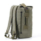 Waterproof canvas hiking backpack by Mead's Supply & Equipment Outfitters, high-capacity outdoor adventure rucksack with multiple sizes.
