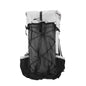 Green 70L Oxford hiking backpack by Mead's Supply & Equipment, water-resistant travel pack with large capacity for camping and outdoor adventures.
