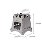 Widesea portable camping wood stove by Mead's Supply & Equipment Outfitters, foldable outdoor camping and hiking cooking stove.