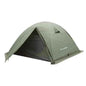 BlackDeer double-layer camping tent by Mead's Supply, waterproof 2-3 person shelter with aluminum poles for 3-4 season outdoor camping.