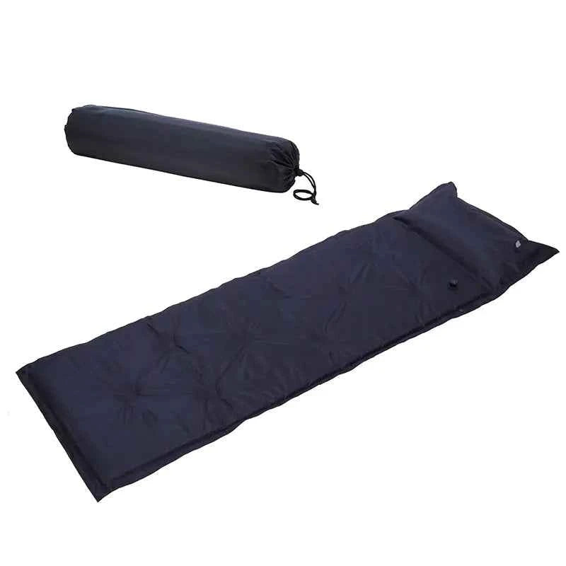 Mead's Supply & Equipment outdoor camping mattress, army green, automatic inflatable sleeping pad, moisture-proof, 180x60x2.5cm
