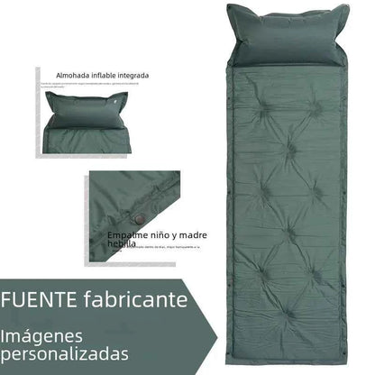 Mead's Supply & Equipment outdoor camping mattress, army green, 180x60x2.5cm, automatic inflatable, moisture-proof sleeping pad