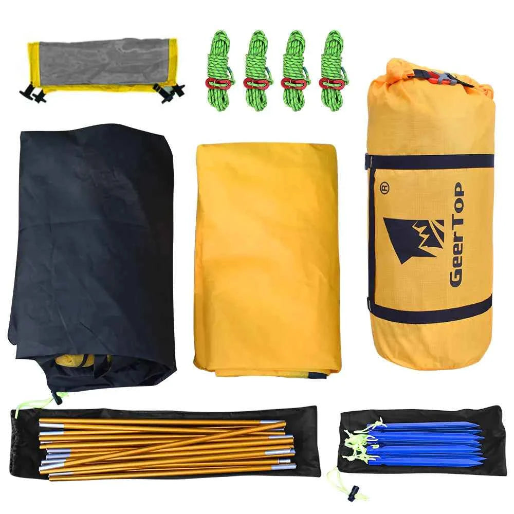 Outdoor folding camping tent in army green by Mead's Supply & Equipment Outfitters, designed for portable camping adventures.