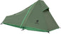 Mead's Supply & Equipment Outfitters waterproof pyramid tent in army green, designed for single-person outdoor camping shelter.